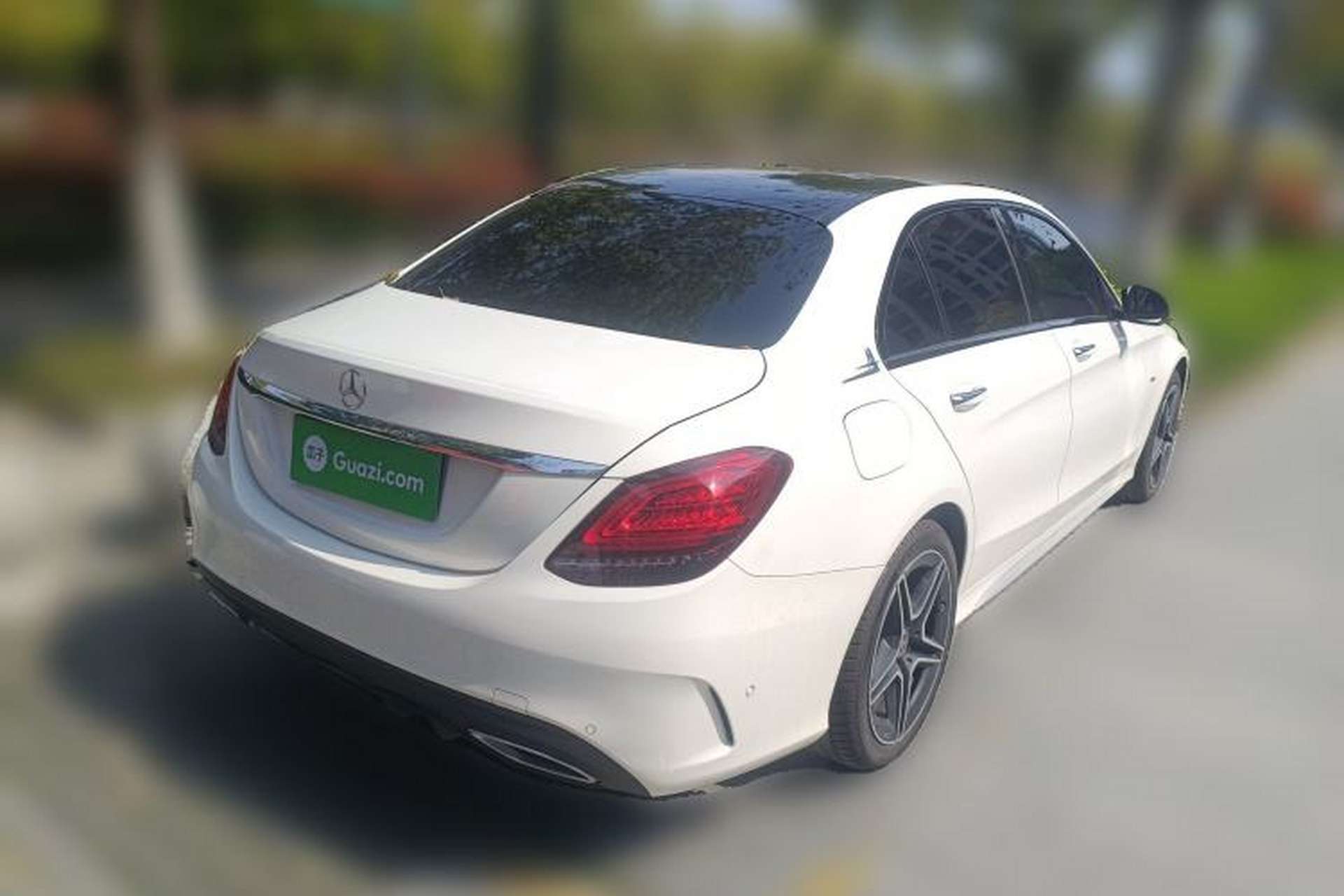 Used Mercedes-Benz C-Class 2021 C 260 L Sport Edition Star Collection Rear Right 45 Deg