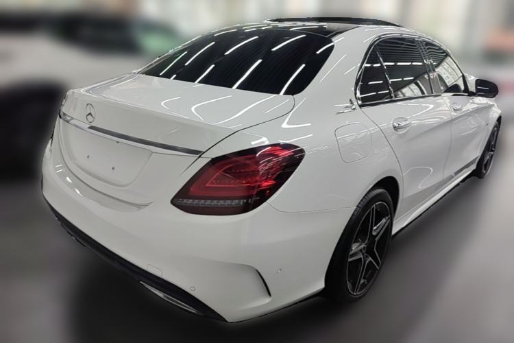Used Mercedes-Benz C-Class 2021 C 260 L Sport Edition Star Collection Rear Right 45 Deg