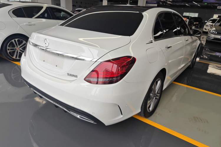 Used Mercedes-Benz C-Class 2021 C 260 L Sport Edition Rear Right 45 Deg