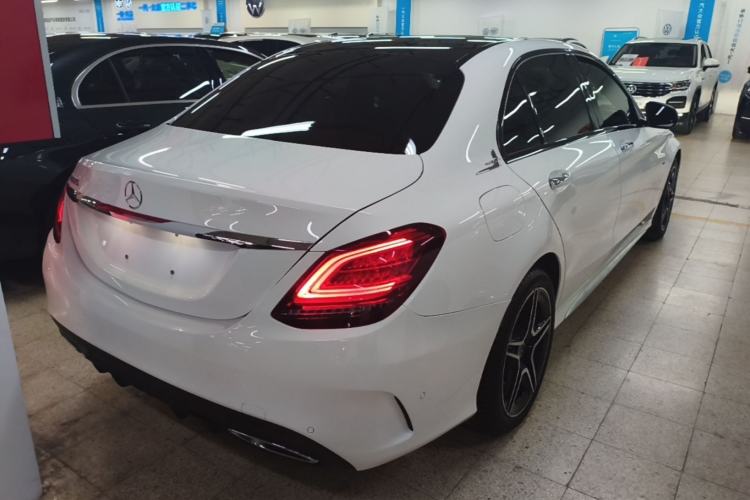 Used Mercedes-Benz C-Class 2021 C 260 L Sport Edition Star Collection Rear Right 45 Deg