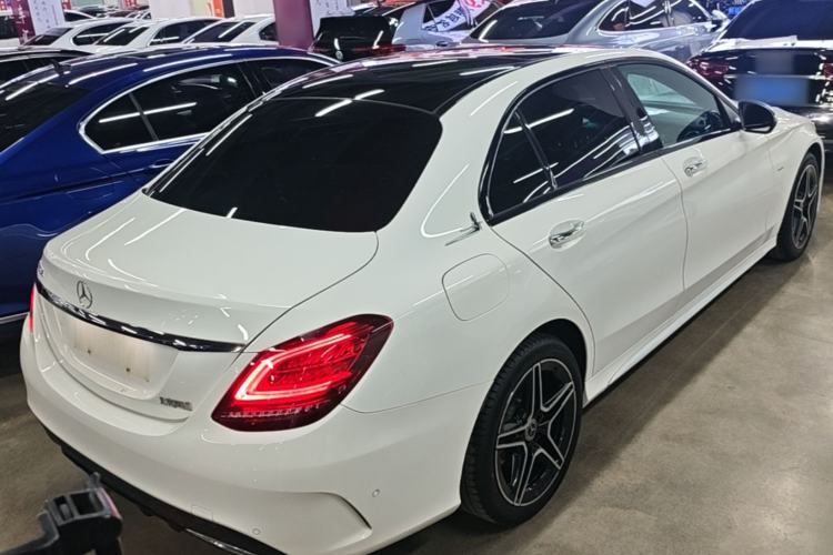 Used Mercedes-Benz C-Class 2021 C 260 L Sport Edition Star Collection Rear Right 45 Deg