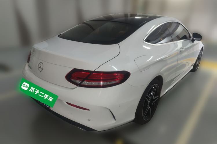Used Mercedes-Benz C-Class 2021 C 260 Coupe Rear Right 45 Deg