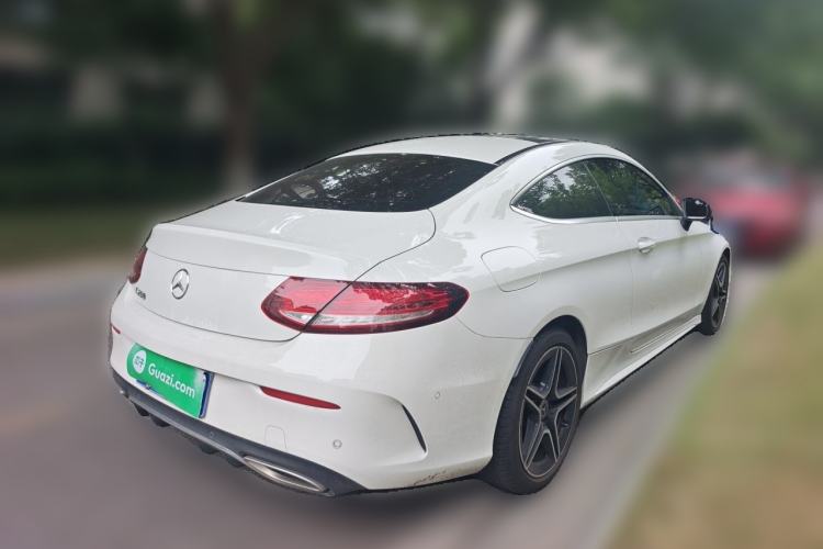 Used Mercedes-Benz C-Class 2021 C 260 Coupe Rear Right 45 Deg