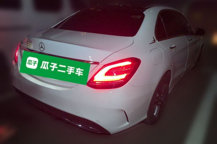 Used Mercedes-Benz C-Class 2021 C 200 L Fashion Edition Sport Version Rear Right 45 Deg