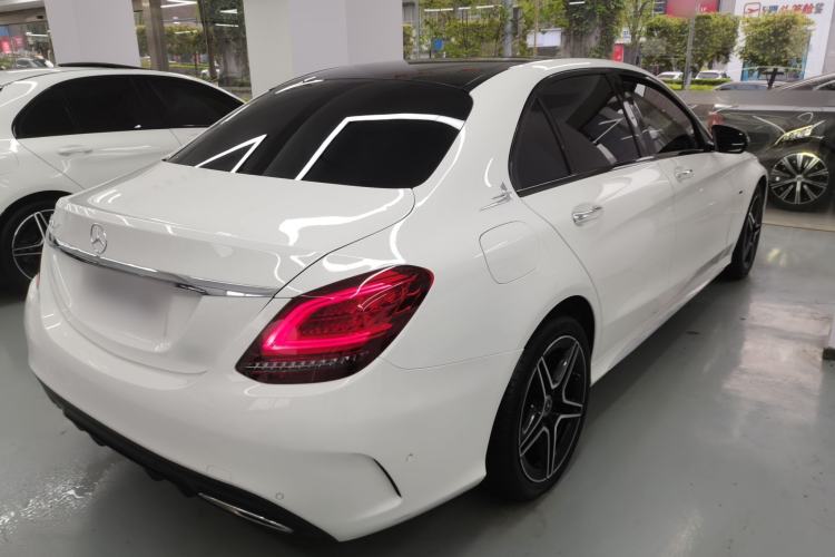 Used Mercedes-Benz C-Class 2021 C 260 L Sport Edition Star Collection Rear Right 45 Deg