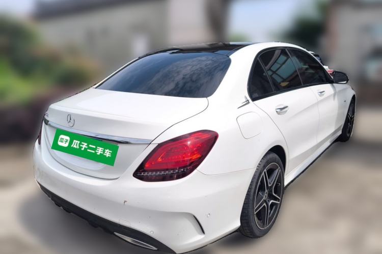 Used Mercedes-Benz C-Class 2021 C 260 L Sport Edition Star Collection Rear Right 45 Deg