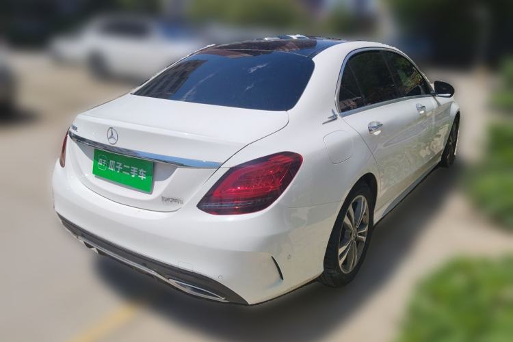 Used Mercedes-Benz C-Class 2021 C 200 L Fashion Edition Sport Version Rear Right 45 Deg