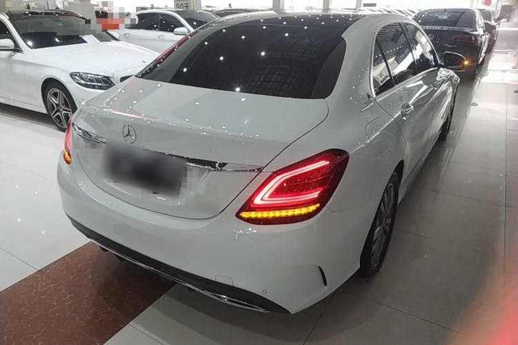 Used Mercedes-Benz C-Class 2021 C 200 L Fashion Edition Sport Version Rear Right 45 Deg