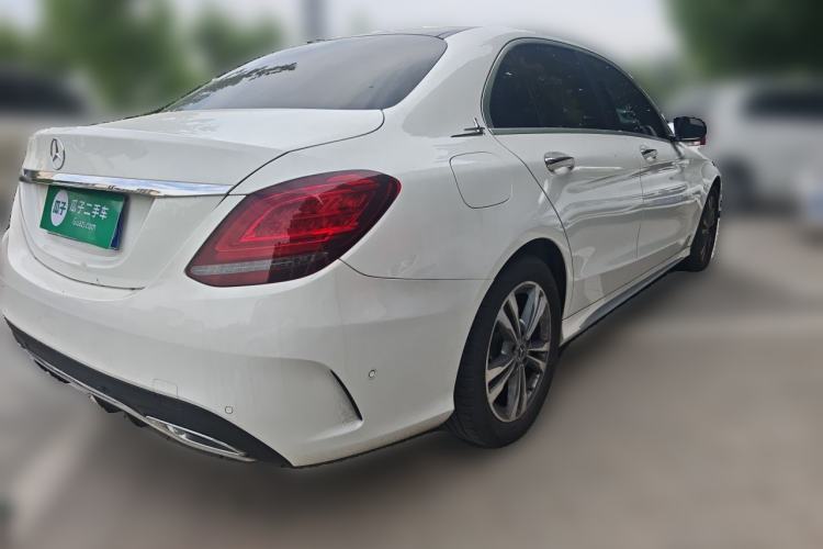 Used Mercedes-Benz C-Class 2021 C 200 L Fashion Edition Sport Version Rear Right 45 Deg