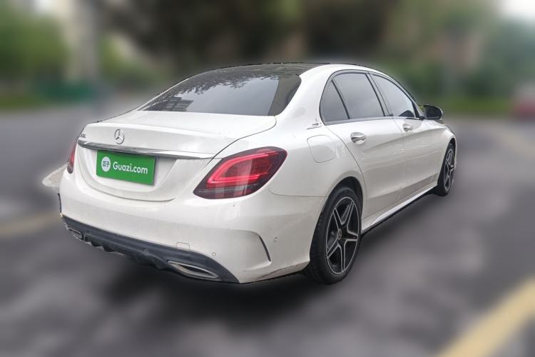 Used Mercedes-Benz C-Class 2021 C 260 L Sport Edition Star Collection Rear Right 45 Deg