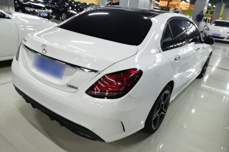 Used Mercedes-Benz C-Class 2021 C 260 L Sport Edition Star Collection Rear Right 45 Deg