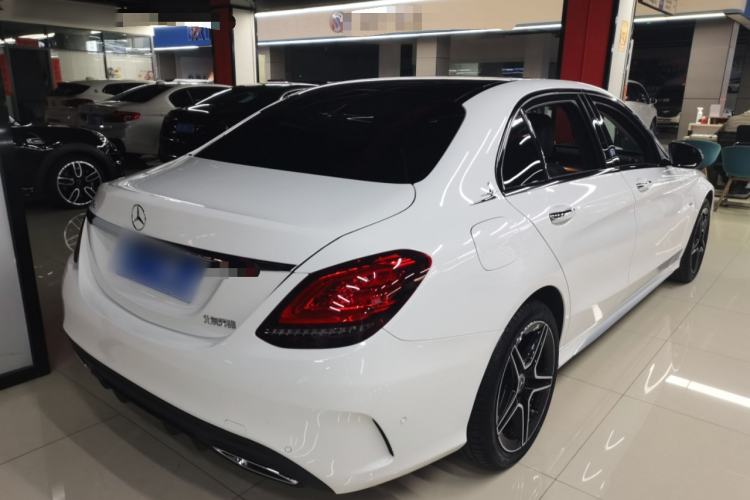 Used Mercedes-Benz C-Class 2021 C 260 L Sport Edition Star Collection Rear Right 45 Deg