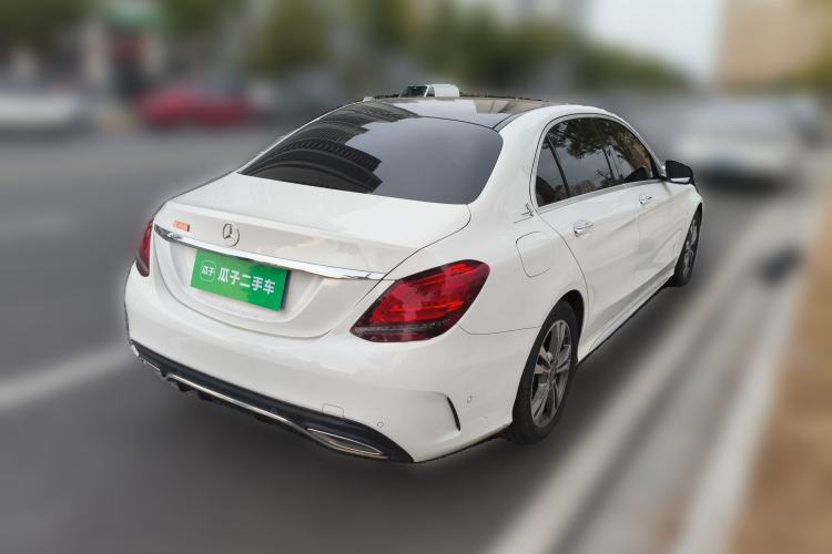 Used Mercedes-Benz C-Class 2021 C 200 L Fashion Model Rear Right 45 Deg