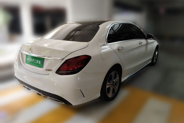 Used Mercedes-Benz C-Class 2021 C 260 L Sport Edition Rear Right 45 Deg