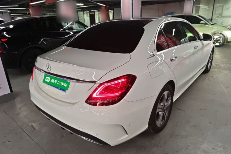 Used Mercedes-Benz C-Class 2021 C 260 L Sport Edition Rear Right 45 Deg