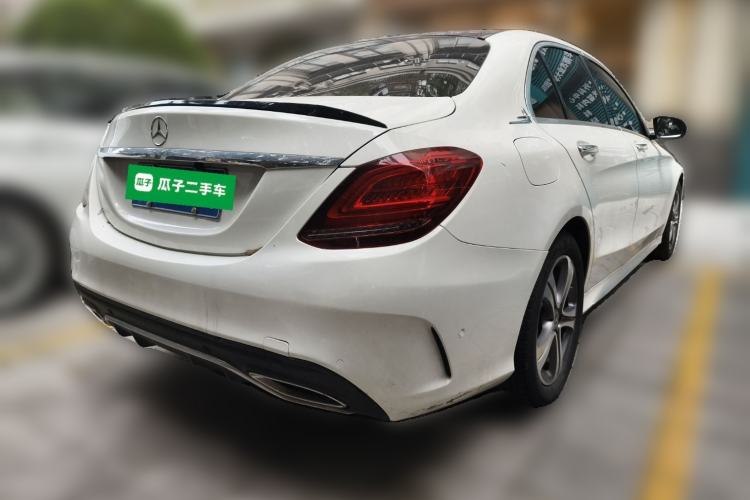 Used Mercedes-Benz C-Class 2021 C 260 L Sport Edition Rear Right 45 Deg