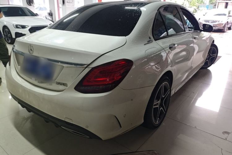 Used Mercedes-Benz C-Class 2021 C 260 L Sport Edition Star Collection Rear Right 45 Deg