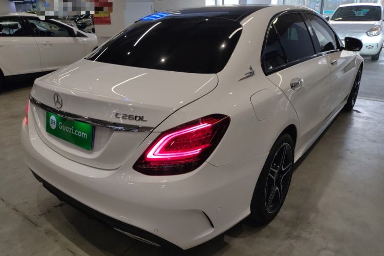 Used Mercedes-Benz C-Class 2021 C 260 L Sport Edition Star Collection Rear Right 45 Deg