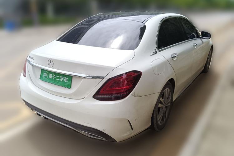 Used Mercedes-Benz C-Class 2021 C 200 L Fashion Edition Sport Version Rear Right 45 Deg