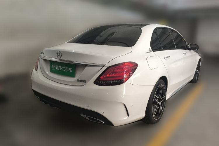 Used Mercedes-Benz C-Class 2021 C 260 L Sport Edition Star Collection Rear Right 45 Deg