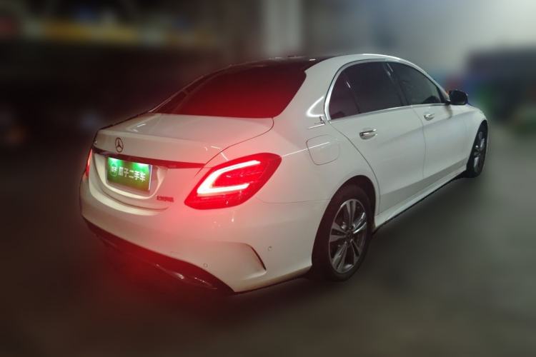 Used Mercedes-Benz C-Class 2021 C 200 L Fashion Edition Sport Version Rear Right 45 Deg