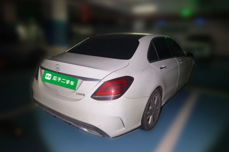 Used Mercedes-Benz C-Class 2021 C 200 L Fashion Edition Sport Version Rear Right 45 Deg