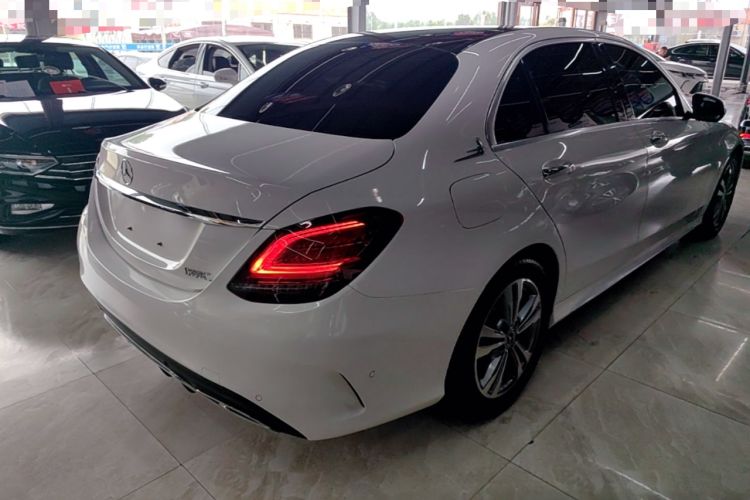 Used Mercedes-Benz C-Class 2021 C 200 L Fashion Edition Sport Version Rear Right 45 Deg