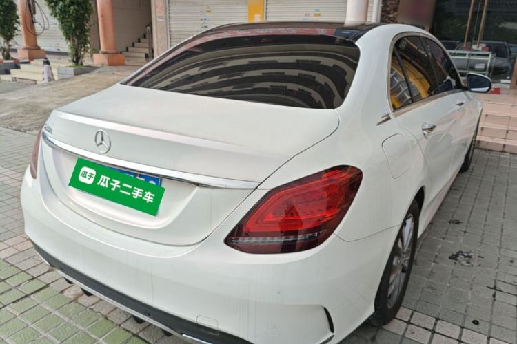 Used Mercedes-Benz C-Class 2021 C 200 L Fashion Edition Sport Version Rear Right 45 Deg