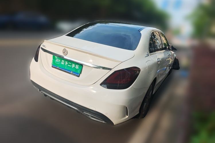 Used Mercedes-Benz C-Class 2021 C 200 L Fashion Edition Sport Version Rear Right 45 Deg