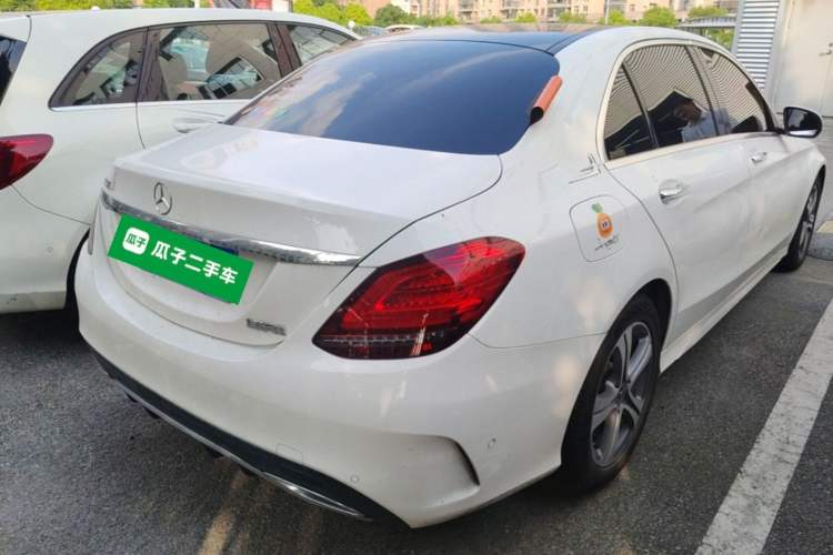 Used Mercedes-Benz C-Class 2021 C 260 L Sport Edition Rear Right 45 Deg