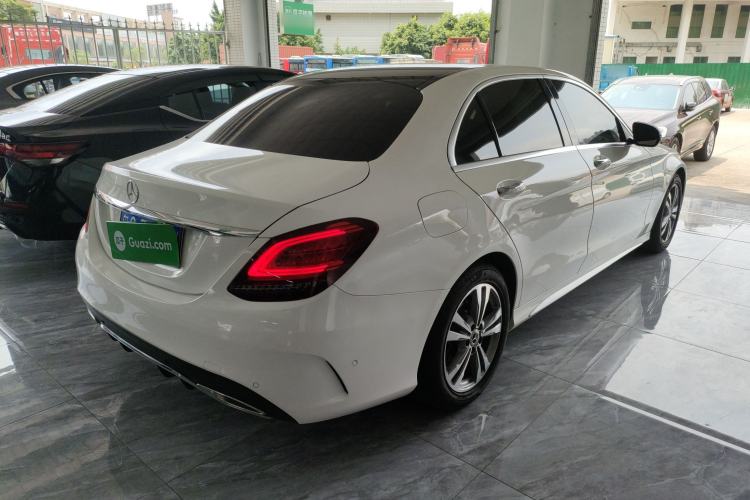 Used Mercedes-Benz C-Class 2021 C 200 L Fashion Edition Sport Version Rear Right 45 Deg