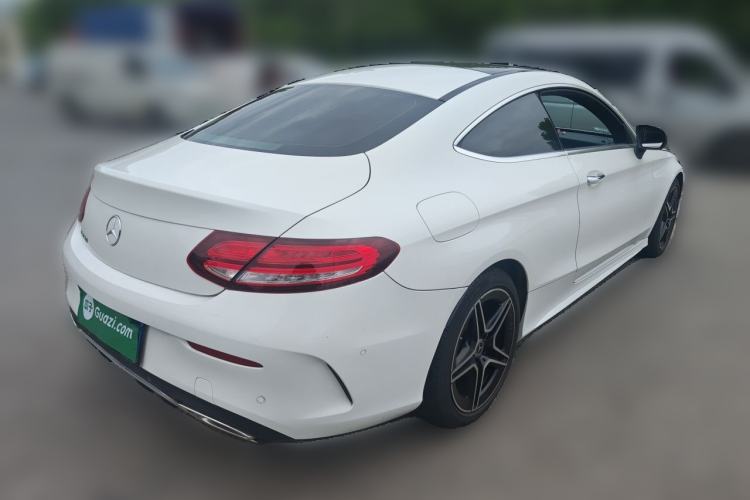 Used Mercedes-Benz C-Class 2021 C 260 Coupe Rear Right 45 Deg