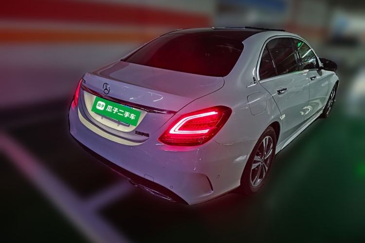 Used Mercedes-Benz C-Class 2021 C 200 L Fashion Edition Sport Version Rear Right 45 Deg
