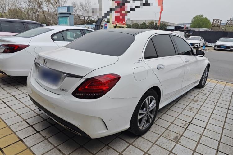Used Mercedes-Benz C-Class 2021 C 200 L Fashion Edition Sport Version Rear Right 45 Deg