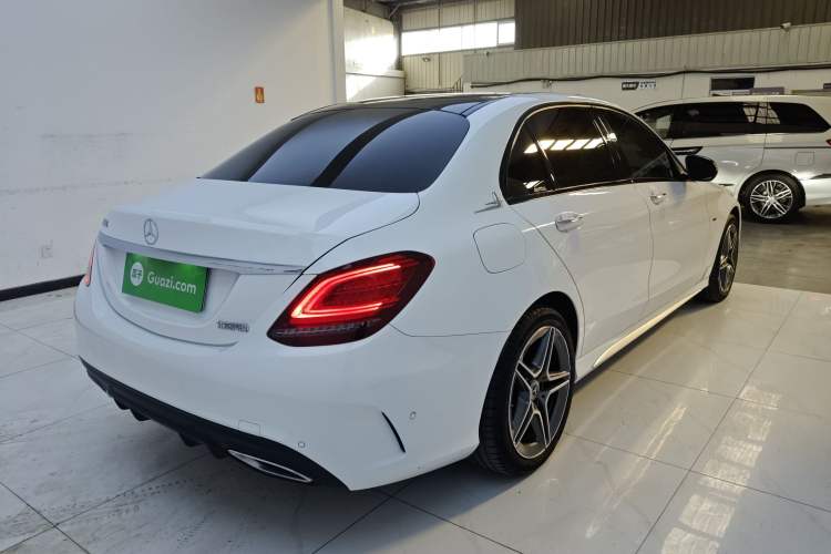 Used Mercedes-Benz C-Class 2021 C 260 L Sport Edition Star Collection Rear Right 45 Deg
