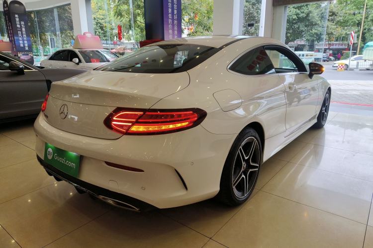 Used Mercedes-Benz C-Class 2021 C 260 Coupe Rear Right 45 Deg