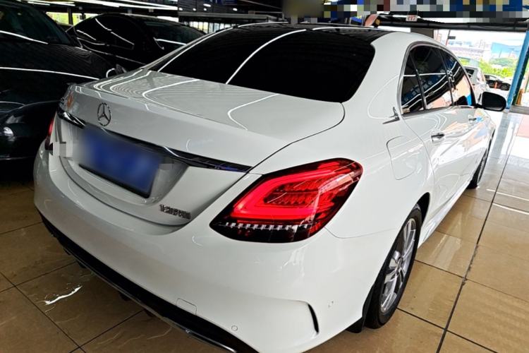 Used Mercedes-Benz C-Class 2021 C 200 L Fashion Edition Sport Version Rear Right 45 Deg