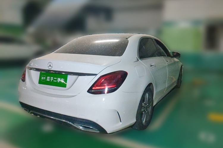 Used Mercedes-Benz C-Class 2021 C 200 L Fashion Edition Sport Version Rear Right 45 Deg