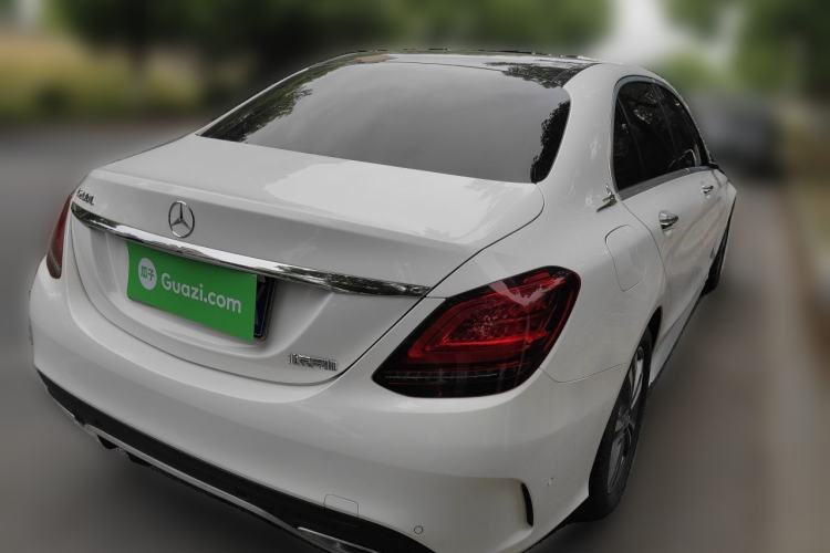 Used Mercedes-Benz C-Class 2021 C 200 L Fashion Edition Sport Version Rear Right 45 Deg