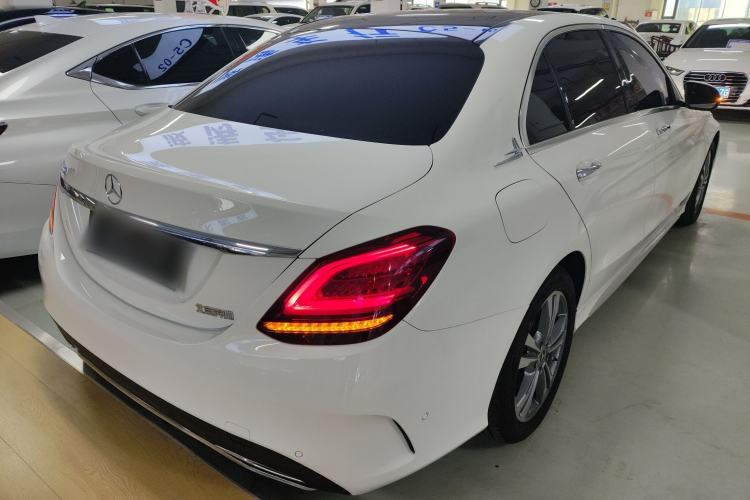 Used Mercedes-Benz C-Class 2021 C 200 L Fashion Edition Sport Version Rear Right 45 Deg