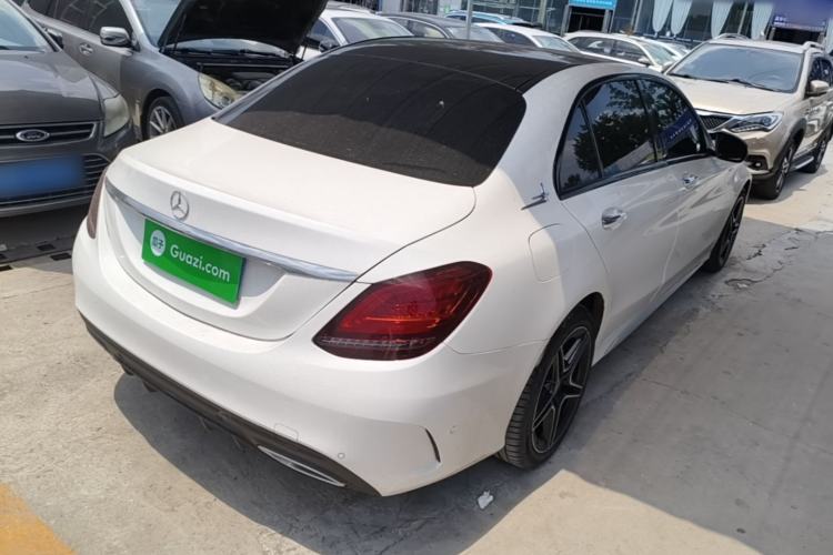 Used Mercedes-Benz C-Class 2021 C 260 L Sport Edition Star Collection Rear Right 45 Deg