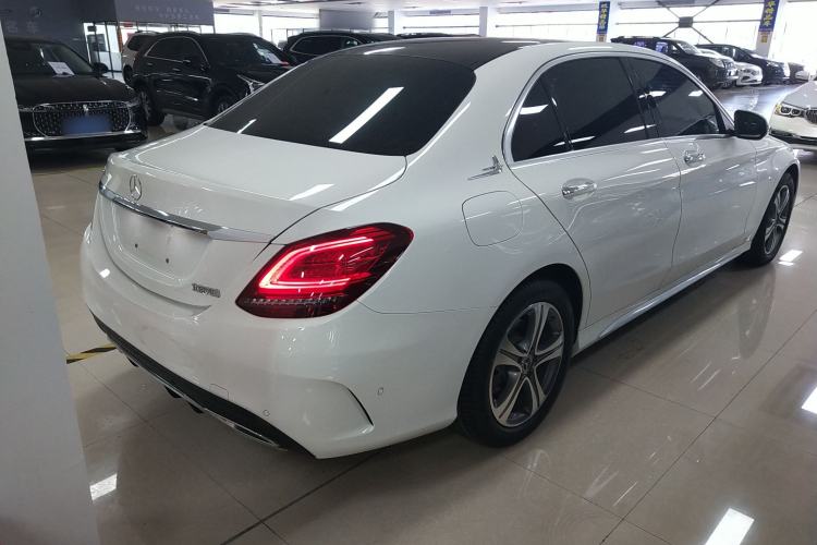 Used Mercedes-Benz C-Class 2021 C 260 L Sport Edition Rear Right 45 Deg