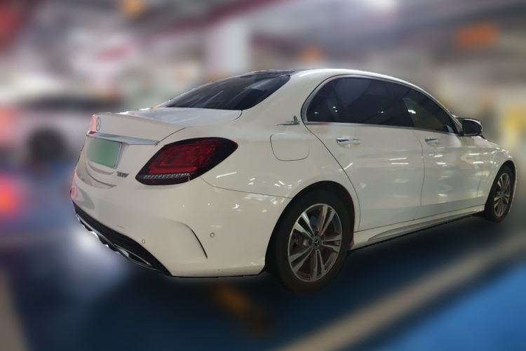 Used Mercedes-Benz C-Class 2021 C 200 L Fashion Edition Sport Version Rear Right 45 Deg