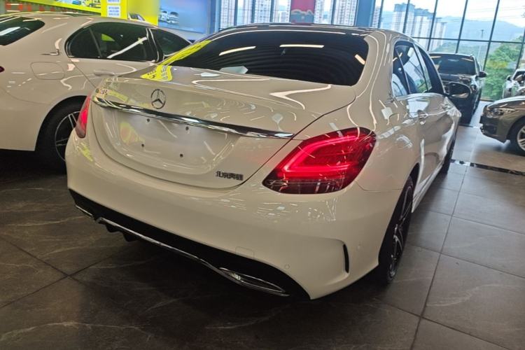 Used Mercedes-Benz C-Class 2021 C 260 L Sport Edition Rear Right 45 Deg