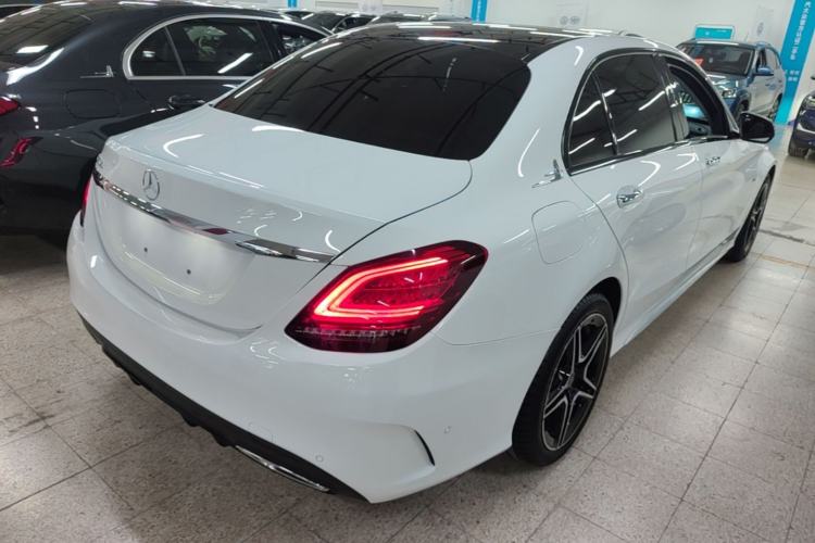 Used Mercedes-Benz C-Class 2021 C 260 L Sport Edition Star Collection Rear Right 45 Deg