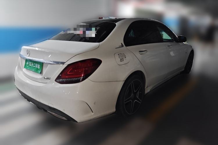 Used Mercedes-Benz C-Class 2021 C 260 L Sport Edition Star Collection Rear Right 45 Deg