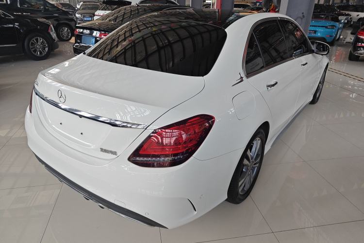 Used Mercedes-Benz C-Class 2021 C 200 L Fashion Edition Sport Version Rear Right 45 Deg