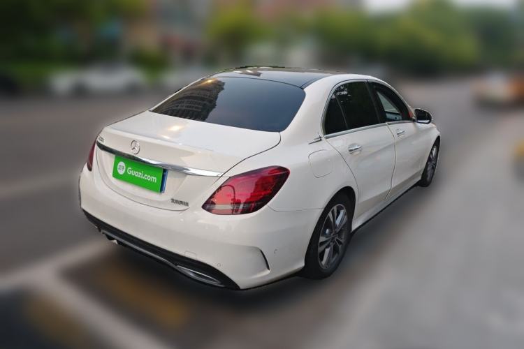 Used Mercedes-Benz C-Class 2021 C 200 L Fashion Model Rear Right 45 Deg