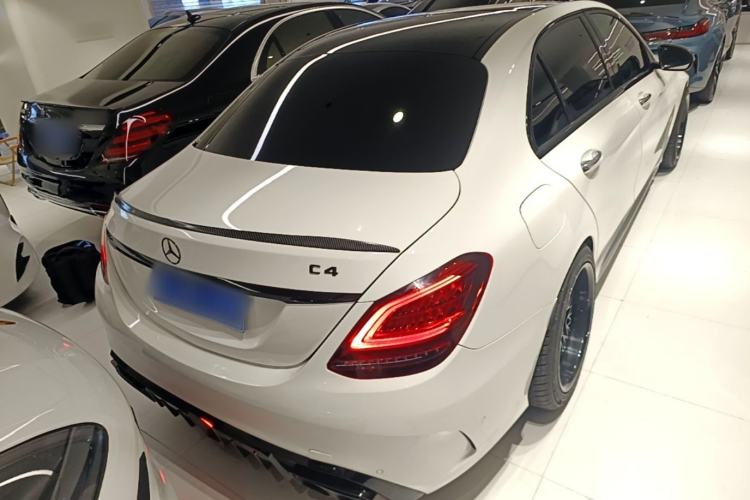 Used Mercedes-Benz C-Class 2021 C 260 L Sport Edition Star Collection Rear Right 45 Deg
