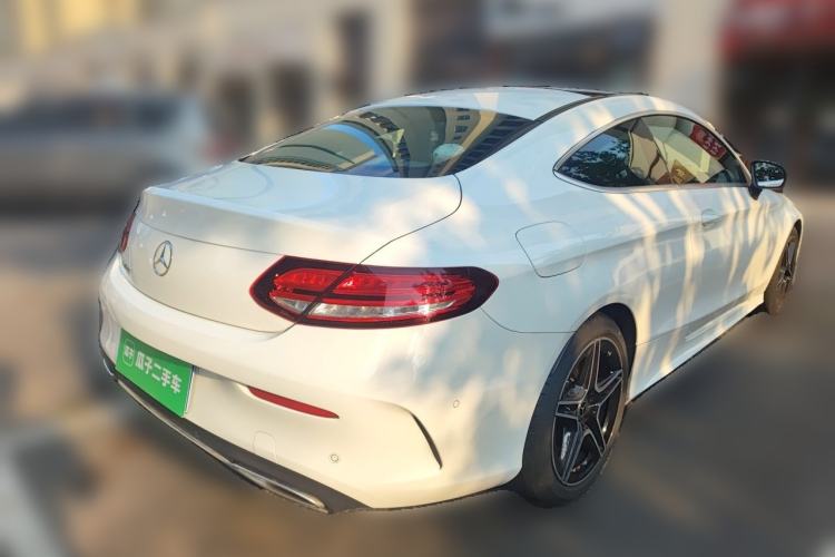 Used Mercedes-Benz C-Class 2021 C 260 Coupe Rear Right 45 Deg